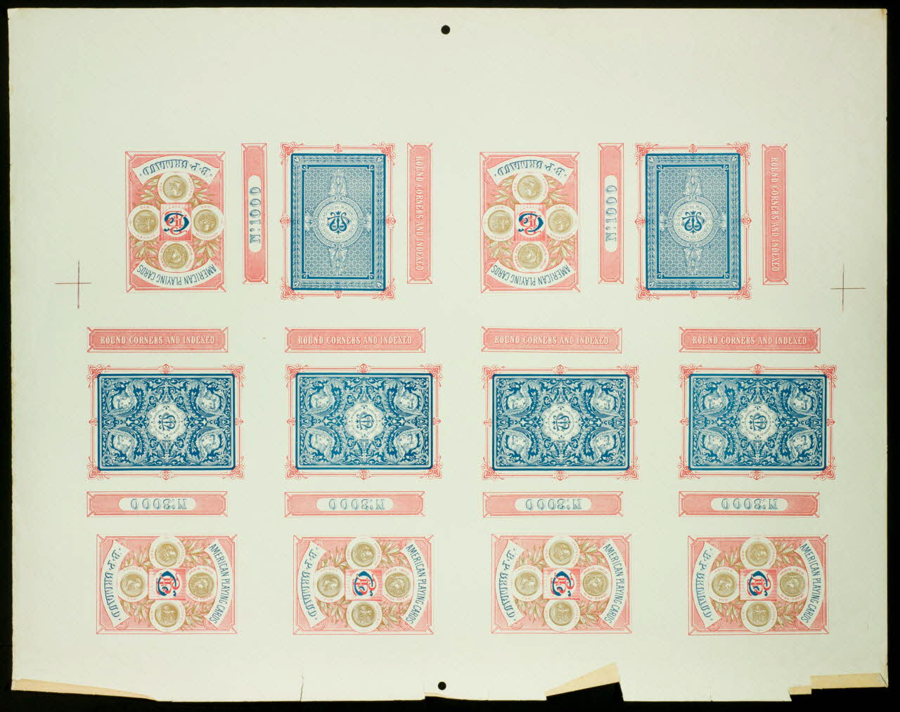 estampe AMERICAN PLAYING CARDS 1967.185.485.5 Photo