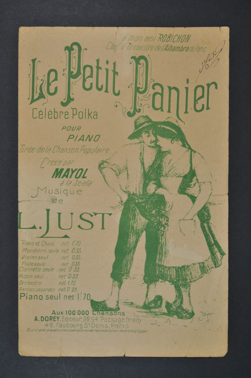 chanson petit format 1966.194.5 Photo Mucem