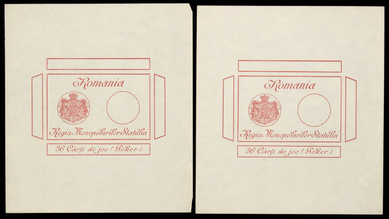 cartes à jouer Romania  Regia Monopolurilor Statului 1967.185.577.1/2 Photo