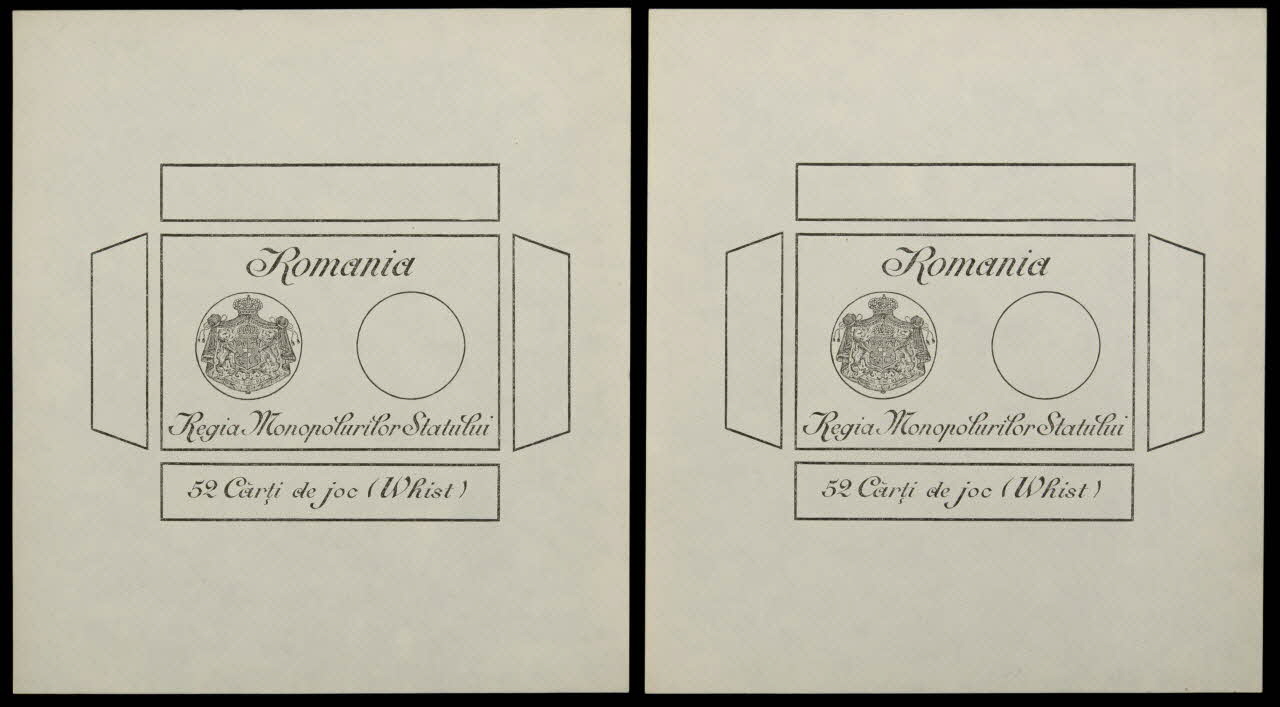 cartes à jouer Romania  Regia Monopolurilor Statului 1967.185.581.1/2 Photo