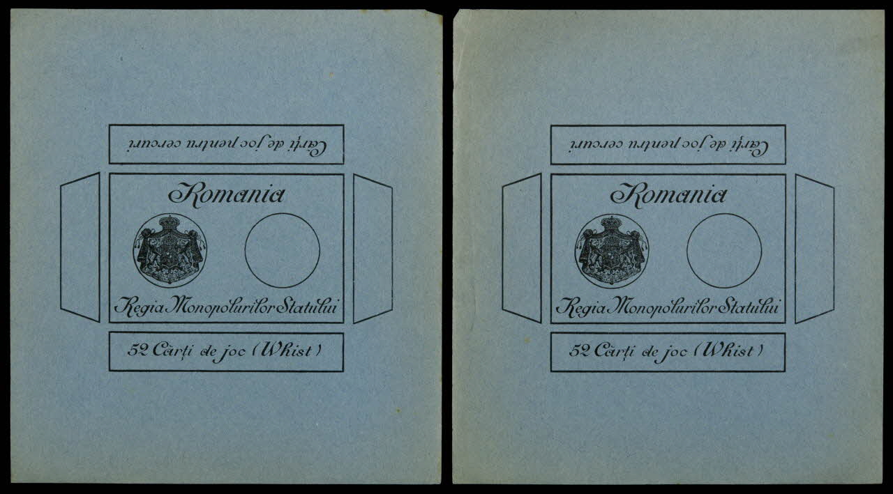 cartes à jouer Romania  Regia Monopolurilor Statului 1967.185.583.1/2 Photo