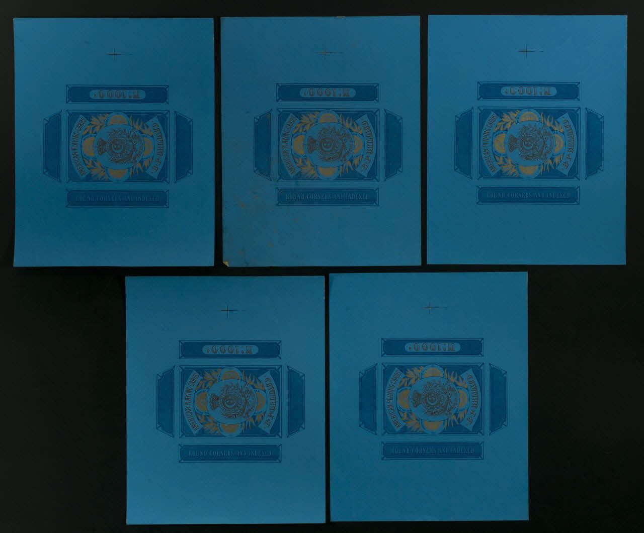 cartes à jouer AMERICAN PLAYING CARDS  .B.P. GRIMAUD 1967.185.589.1/5 Photo