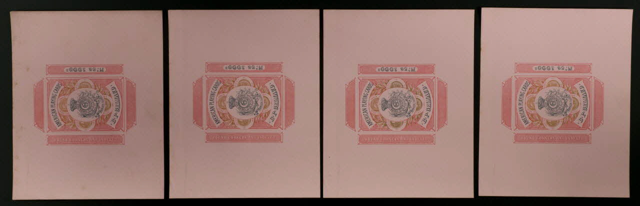 cartes à jouer AMERICAN PLAYING CARDS  .B.P. GRIMAUD. 1967.185.591.1/4 Photo