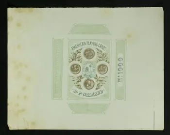 cartes à jouer AMERICAN PLAYING CARDS 1967.185.595 Photo