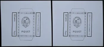cartes à jouer CERCLE MOHAMMED ALY  PIQUET 1967.185.596.1/2 Photo