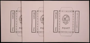 cartes à jouer CERCLE MOHAMMED ALY  PIQUET 1967.185.597.1/3 Photo