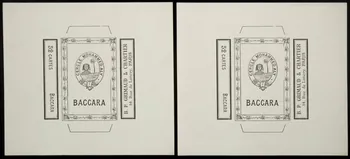 cartes à jouer CERCLE MOHAMMED ALY  BACCARA 1967.185.601.1/2 Photo
