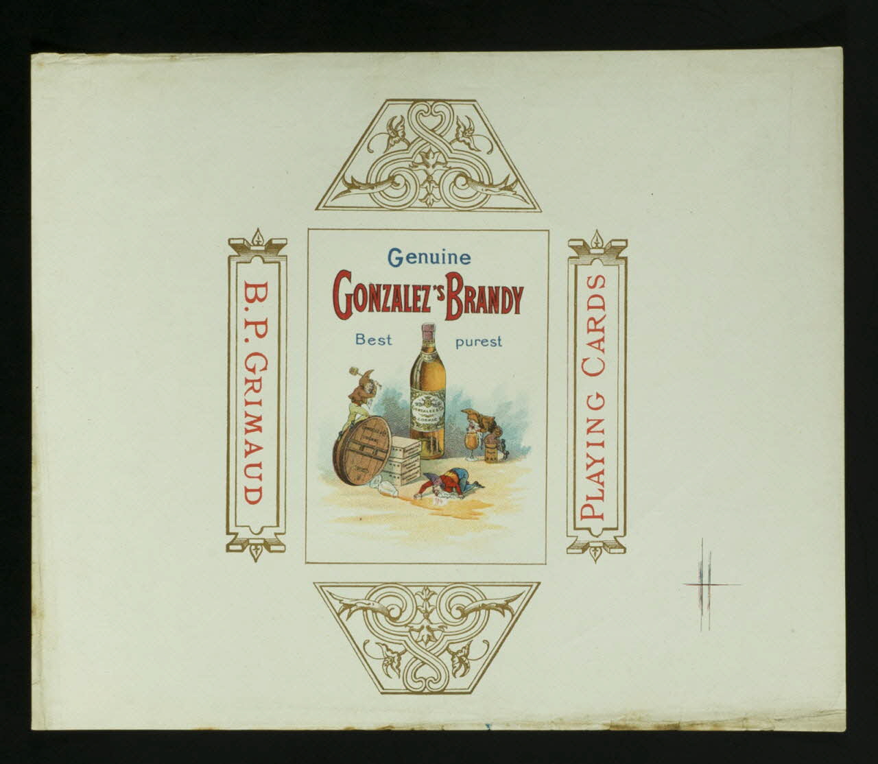 cartes à jouer Genuine  GONZALEZ'S BRANDI  Best purest 1967.185.619 Photo