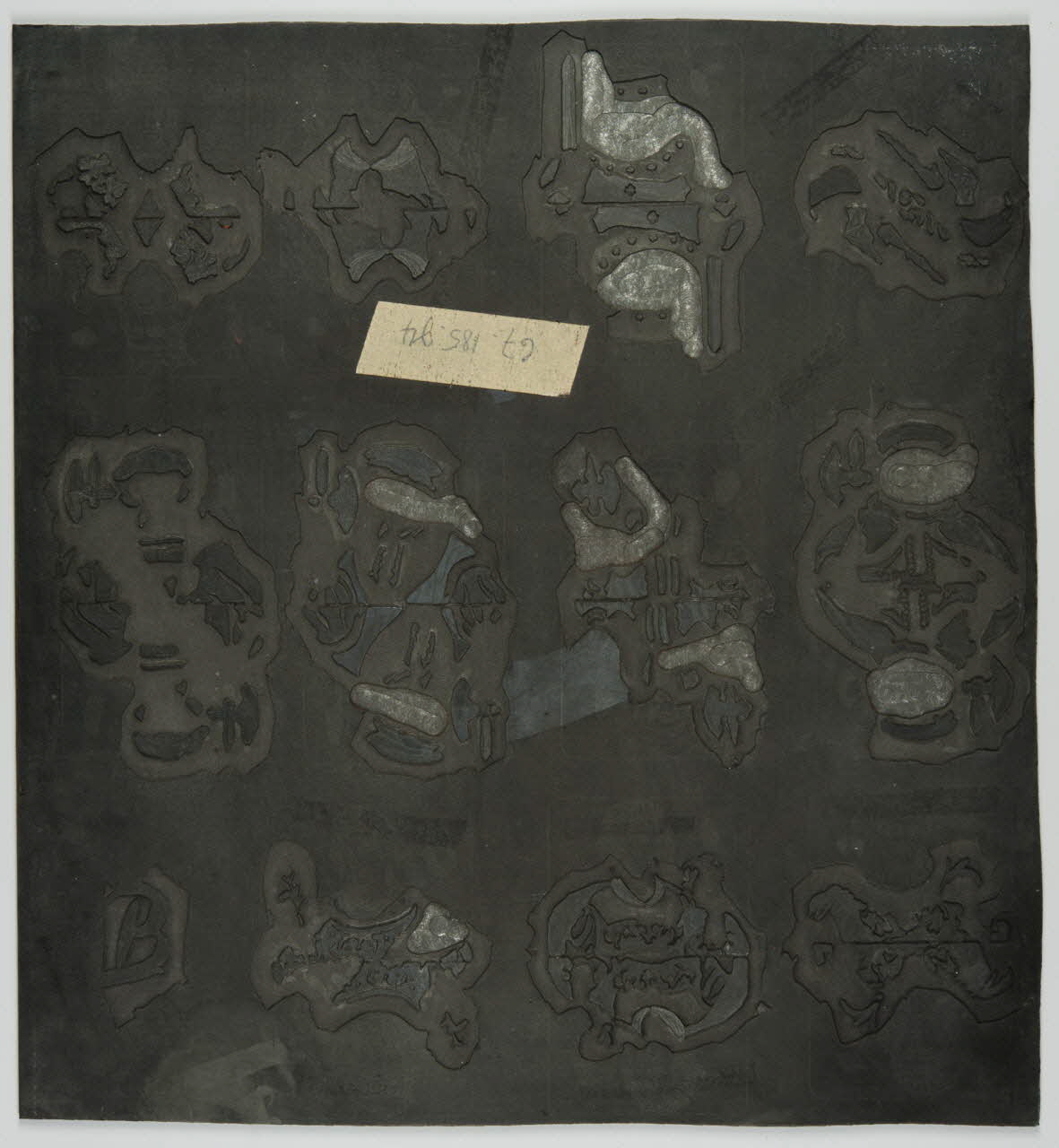 élément d'impression Figures de cartes à jouer 1967.185.74 Photo