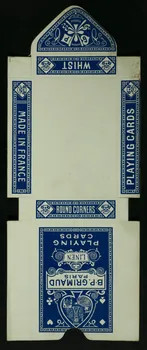 cartes à jouer B.P. GRIMAUD  PARIS  LINEN  PLAYING  CARDS 1967.185.764.1 Photo