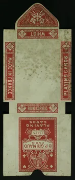 cartes à jouer B.P. GRIMAUD  PARIS  PLAYING  CARDS 1967.185.765.2  Photo