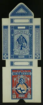 cartes à jouer PLAYING CARDS  B.P. GRIMAUD  PARIS 1967.185.807.2  Photo