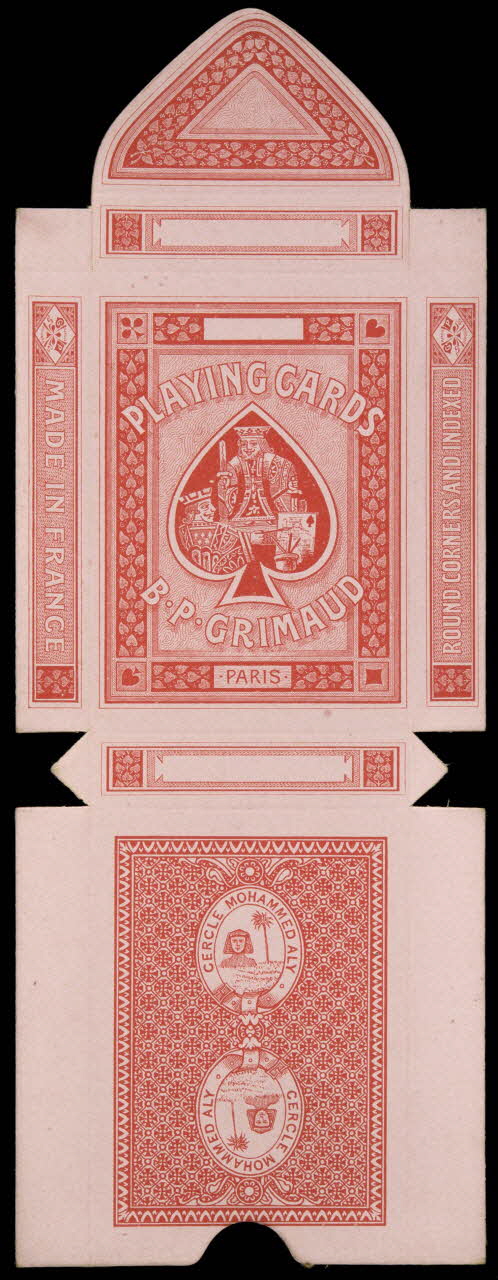 cartes à jouer PLAYING CARDS  B.P. GRIMAUD  PARIS 1967.185.815.2 Photo