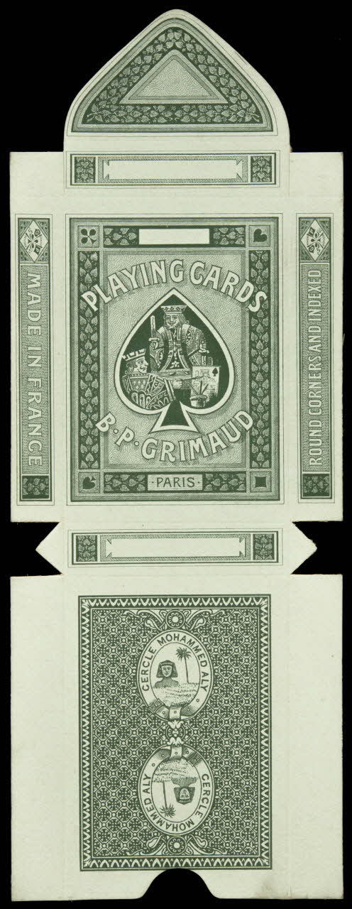 cartes à jouer PLAYING CARDS  B.P. GRIMAUD  PARIS 1967.185.816.2 Photo