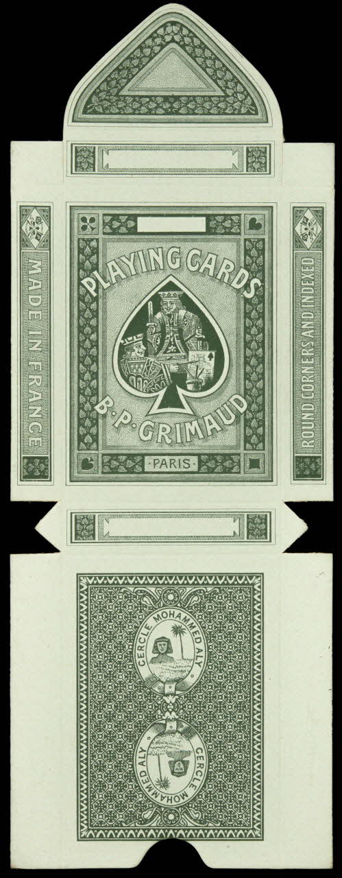 cartes à jouer PLAYING CARDS  B.P. GRIMAUD  PARIS 1967.185.816.3 Photo