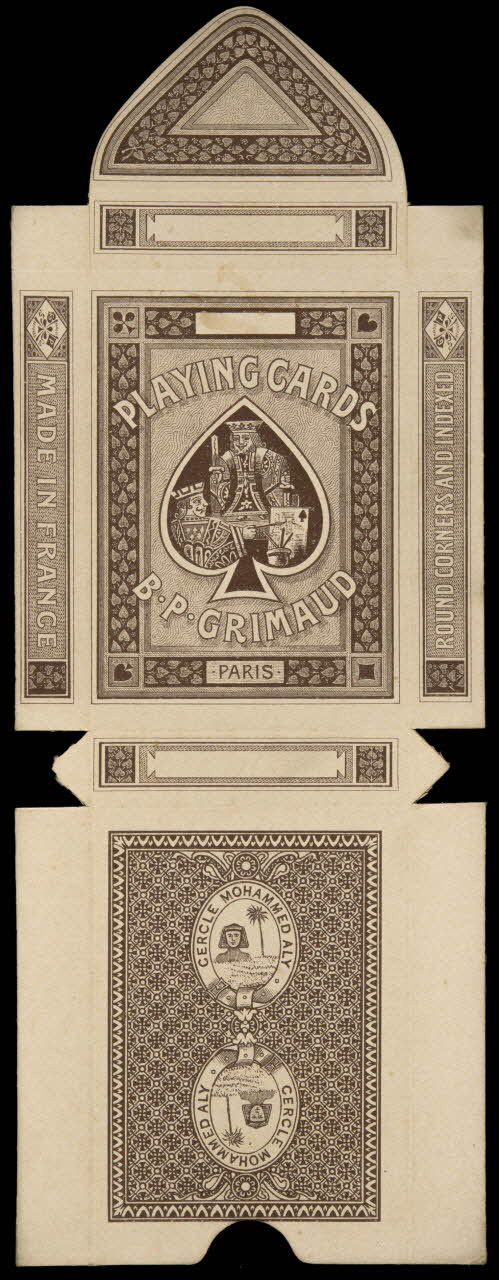 cartes à jouer PLAYING CARDS  B.P. GRIMAUD  PARIS 1967.185.818 Photo