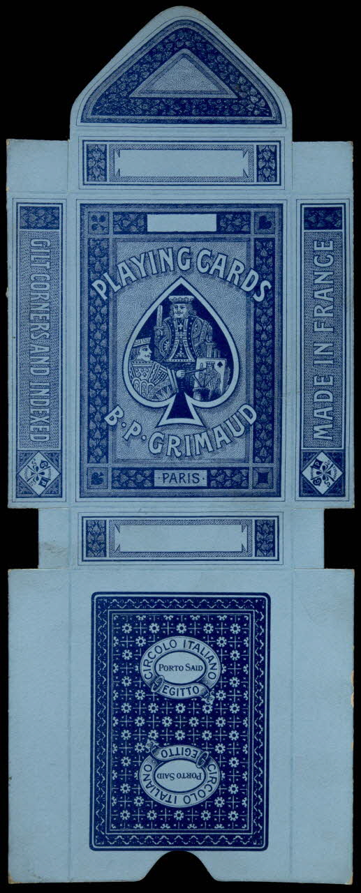 cartes à jouer PLAYING CARDS  B.P. GRIMAUD  PARIS 1967.185.820.4 Photo