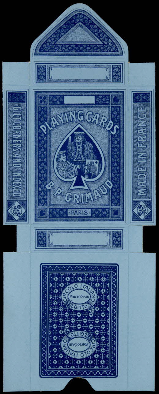 cartes à jouer PLAYING CARDS  B.P. GRIMAUD  PARIS 1967.185.820.7 Photo