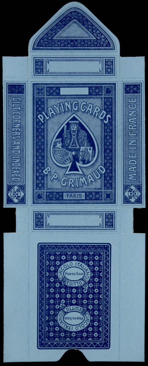 cartes à jouer PLAYING CARDS  B.P. GRIMAUD  PARIS 1967.185.820.8 Photo