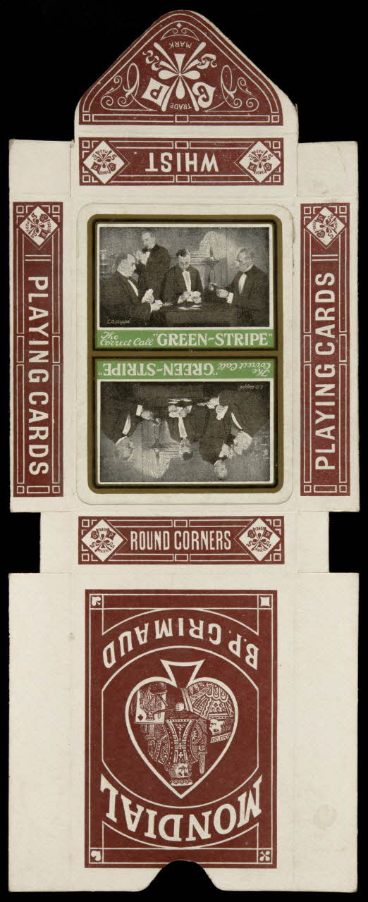 cartes à jouer The Correct Call "GREEN - STRIKE" 1967.185.830.2 Photo