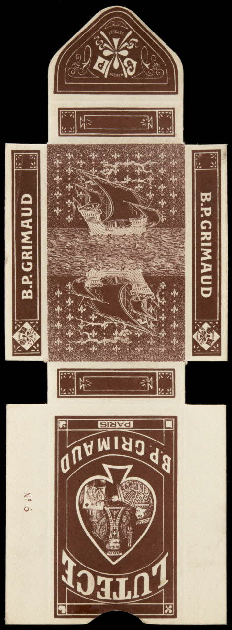 cartes à jouer LUTECE  B.P. GRIMAUD  PARIS 1967.185.831 Photo