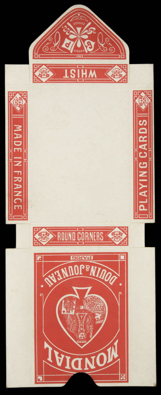 cartes à jouer MONDIAL  DOUIN & JOUNEAU  PARIS 1967.185.835.3 Photo