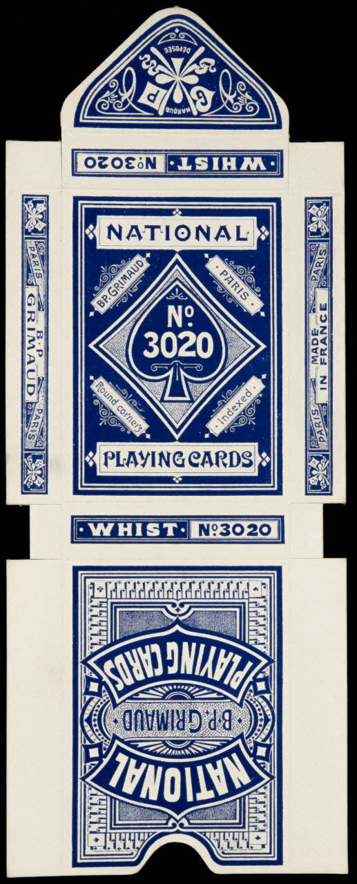 cartes à jouer NATIONAL  PLAYING CARDS 1967.185.844.2 Photo