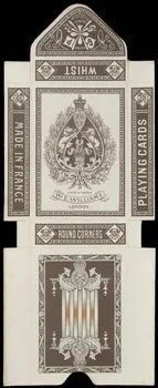 cartes à jouer W.E.WILLIAMS  LONDON. 1967.185.845 Photo