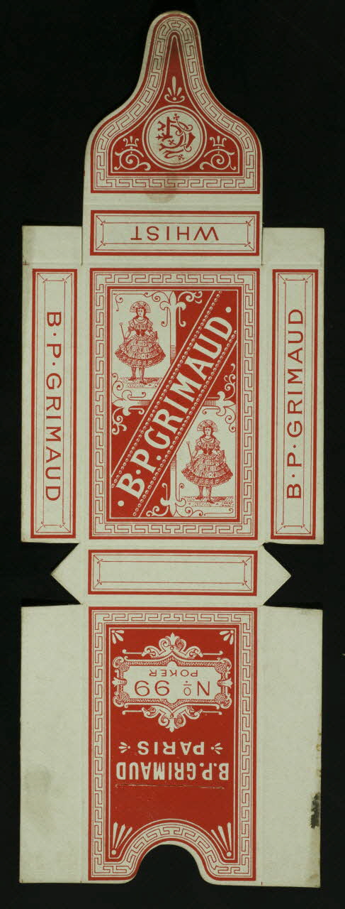 carte à jouer B.P. GRIMAUD 1967.185.857.2 Photo