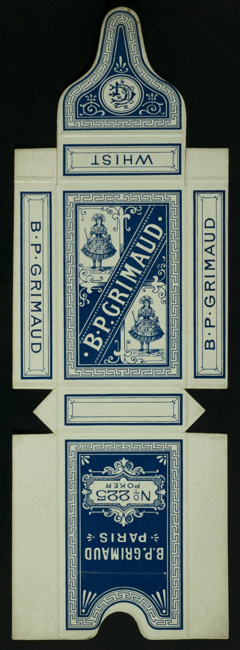 carte à jouer B.P. GRIMAUD 1967.185.859.2 Photo