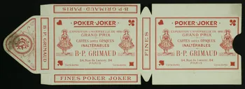 carte à jouer POKER - JOKER 1967.185.867.2 Photo