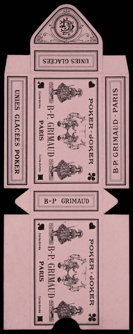 cartes à jouer POKER - JOKER  B-P. GRIMAUD  PARIS 1967.185.872 Photo
