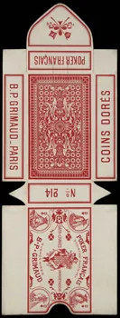 cartes à jouer B.P. GRIMAUD _ PARIS 1967.185.874  Photo