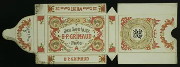 cartes à jouer Jeu Louis XV.  B-P. GRIMAUD  Paris 1967.185.876  Photo