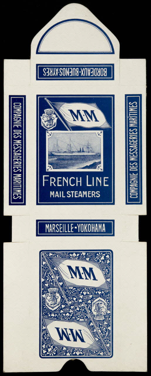 cartes à jouer FRENCH LINE  MAIL STEAMERS 1967.185.888.2 Photo