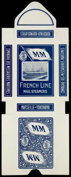 cartes à jouer FRENCH LINE  MAIL STEAMERS 1967.185.888.2 Photo
