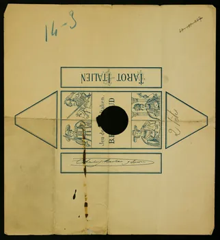 estampe TAROT ITALIEN 1967.185.903 Photo