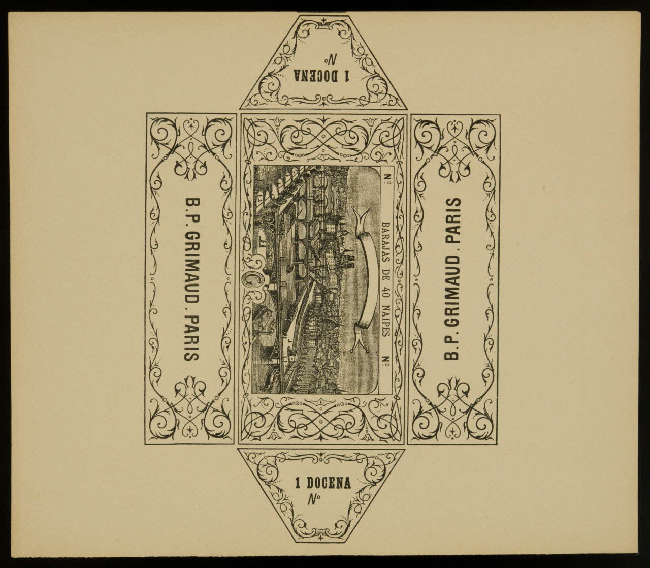 estampe Emballage de cartes à jouer 1967.185.909.5 Photo