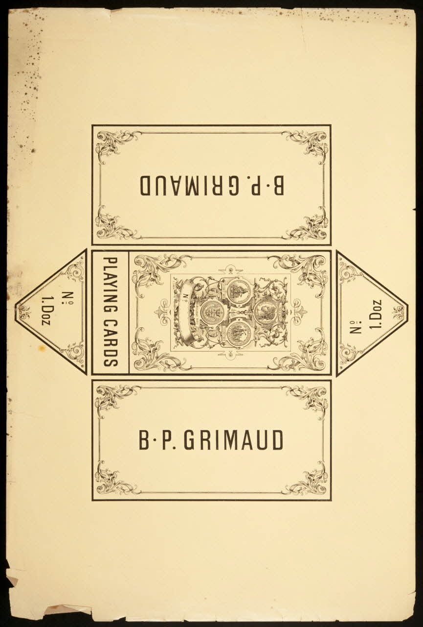 estampe PLAYING CARDS 1967.185.913.1 Photo