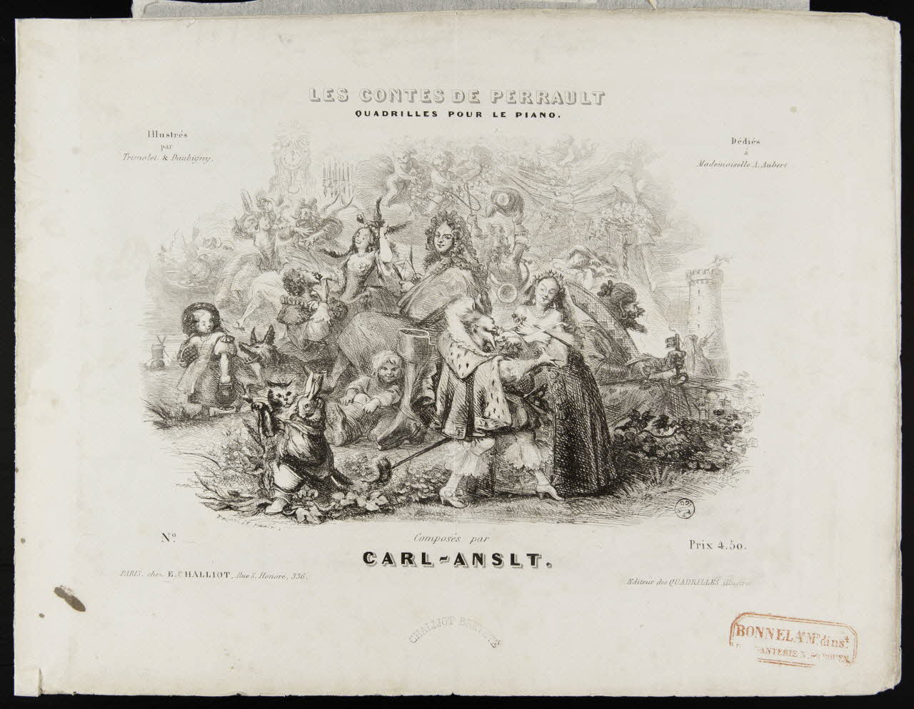 estampe LES CONTES DE PERRAULT. 1967.26.5.1/6 Photo