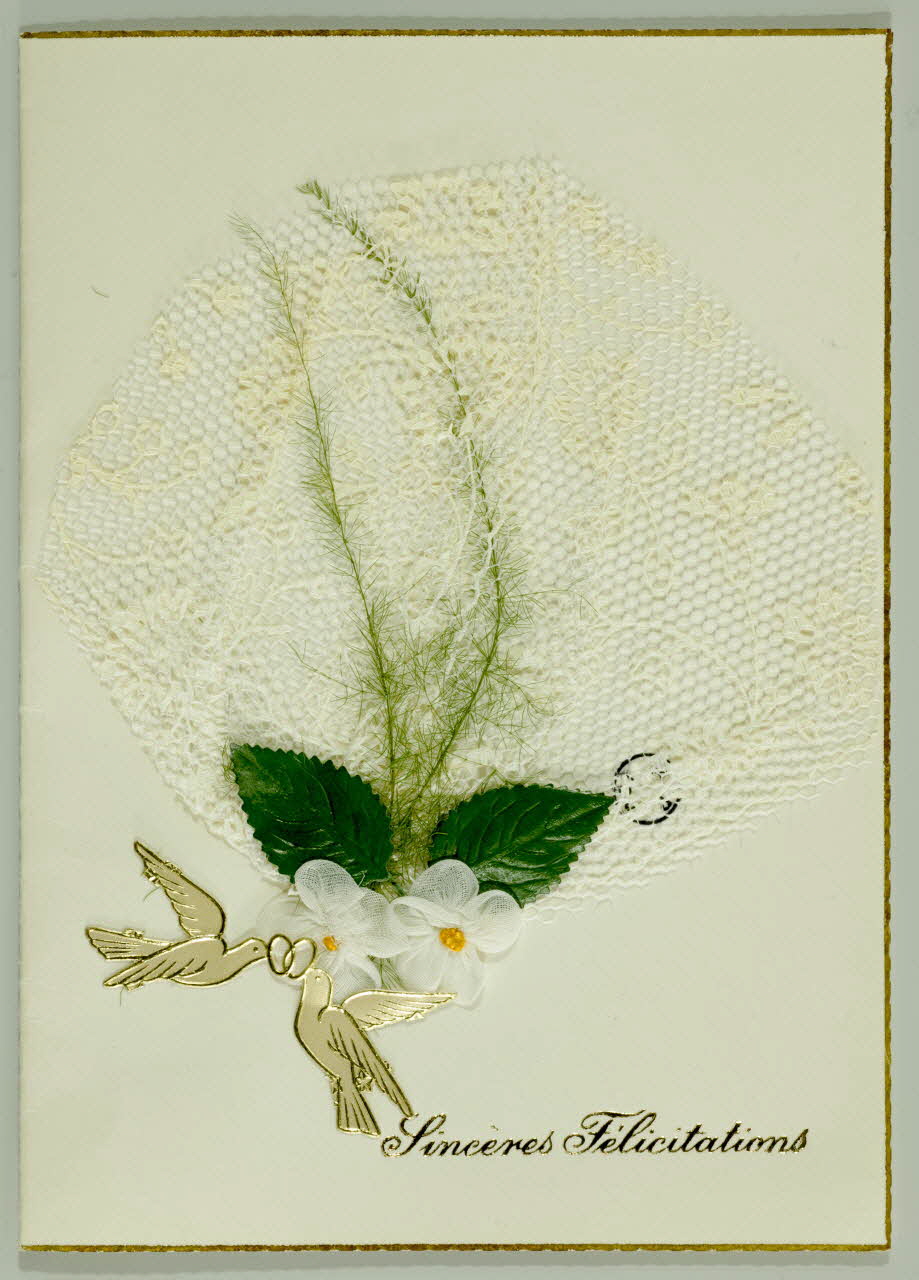 estampe Sincères Félicitations 1967.38.1 Photo