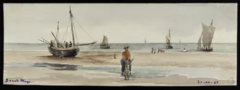 dessin Berck Plage 1895 1967.50.5  Photo