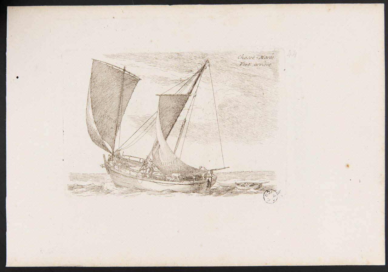 estampe Chasse-Marée  Vent arrière 1967.52.3 Photo