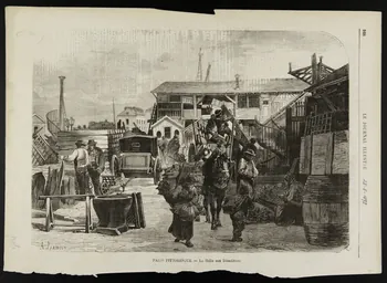 estampe PARIS PITTORESQUE. - La Halle aux Démolitions 1967.60.106  Photo