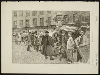 estampe La "trôle" au faubourg Saint-Antoine. 1967.60.109.1 Photo