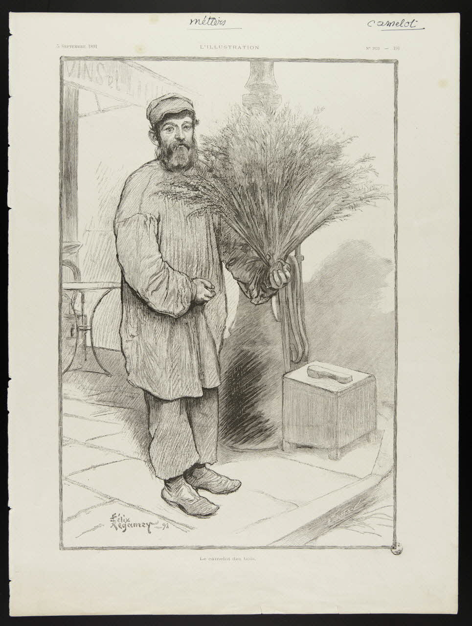 estampe Le camelot des bois. 1967.60.116 Photo