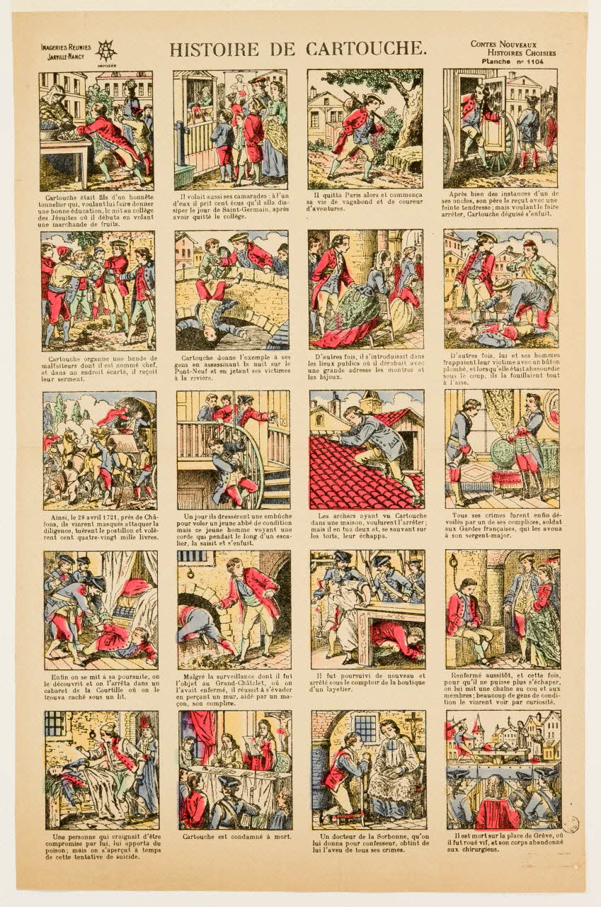 estampe HISTOIRE DE CARTOUCHE 1967.60.129 Photo