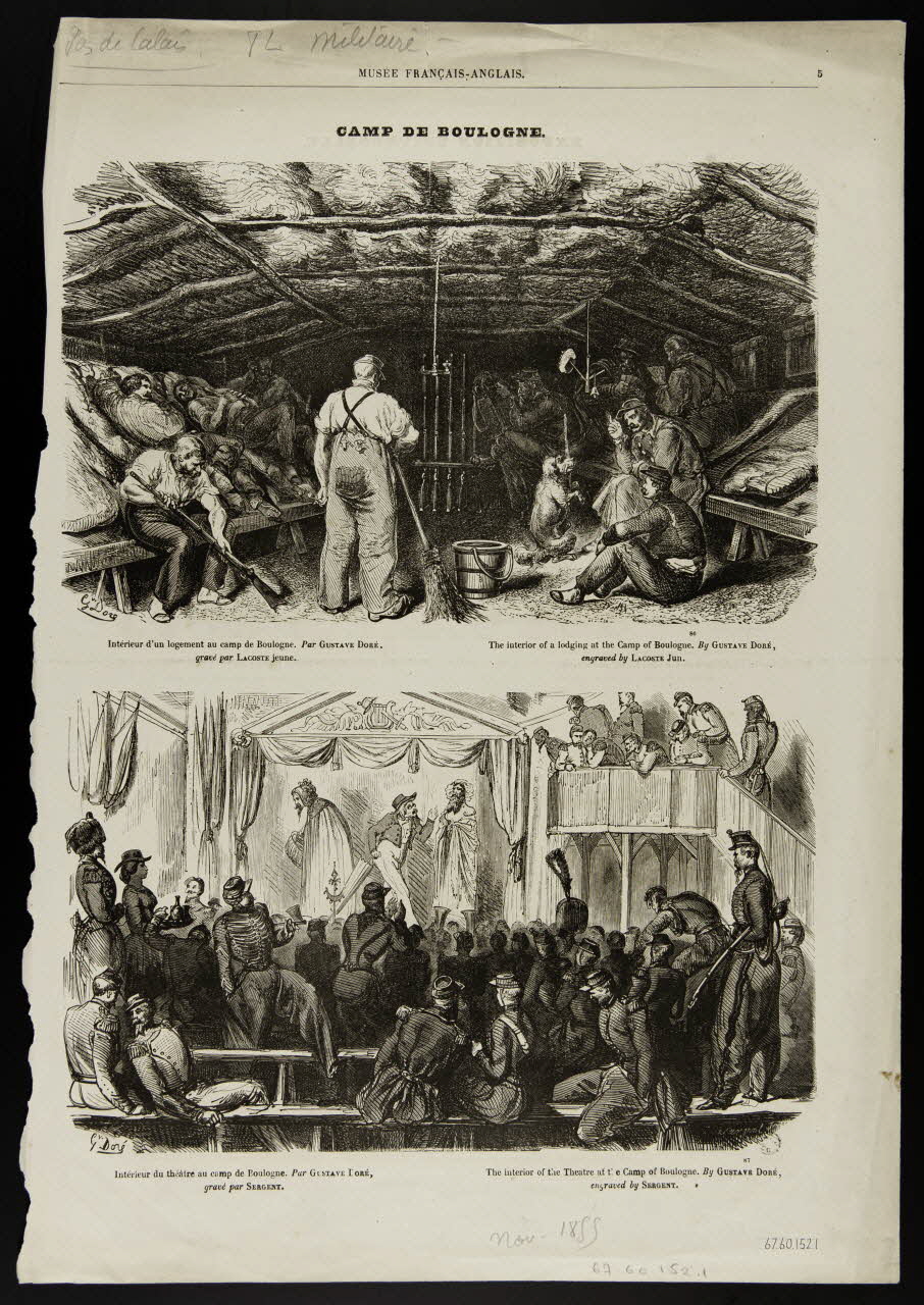 estampe EXPOSITION UNIVERSELLE. 1967.60.152.1/2 Photo