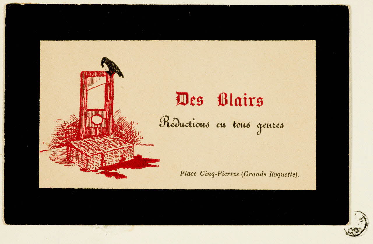 estampe Des Blairs  Réductions en tous genres 1967.60.166 Photo