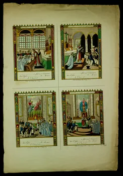 estampe Scènes de Première Communion 1967.60.17  Photo